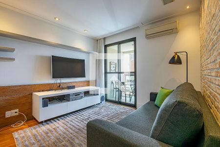 Sala de apartamento à venda com 2 quartos, 56m² em Pinheiros, São Paulo