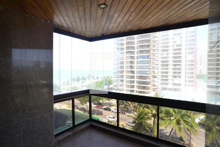 Varanda de apartamento para alugar com 1 quarto, 56m² em Barra da Tijuca, Rio de Janeiro