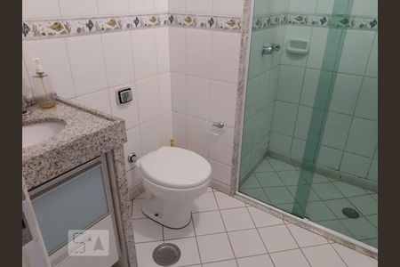 Banheiro da Suíte de apartamento à venda com 1 quarto, 45m² em Maracanã, Rio de Janeiro