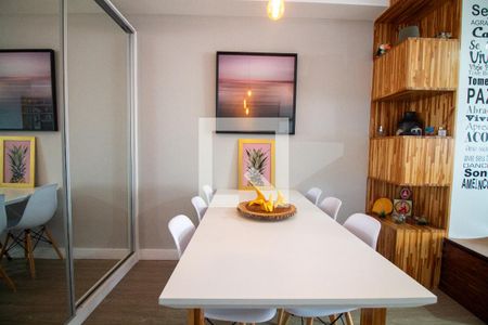 Sala de Jantar de kitnet/studio para alugar com 1 quarto, 58m² em Vila Cruzeiro, São Paulo