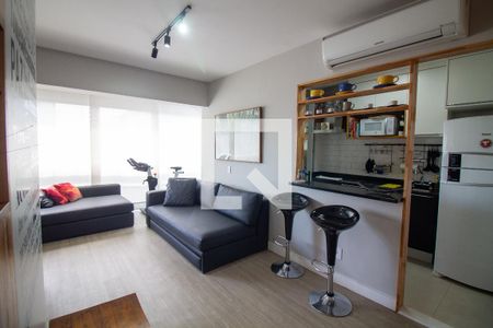 Sala de kitnet/studio para alugar com 1 quarto, 58m² em Vila Cruzeiro, São Paulo