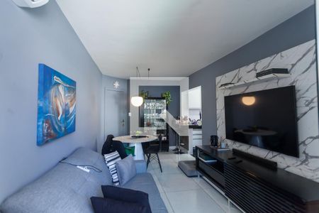 Sala de apartamento para alugar com 2 quartos, 70m² em Sion, Belo Horizonte