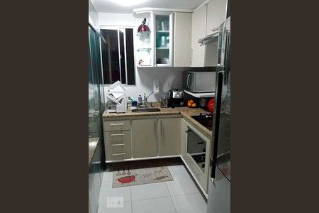 Cozinha de apartamento à venda com 2 quartos, 47m² em Demarchi, São Bernardo do Campo