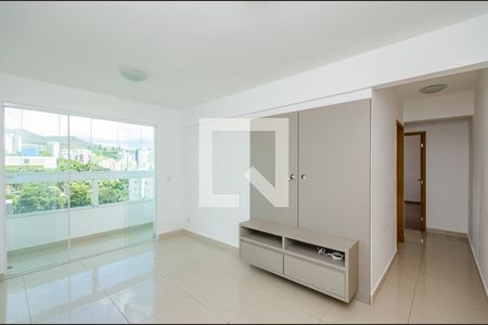 Sala de apartamento para alugar com 2 quartos, 64m² em Buritis, Belo Horizonte