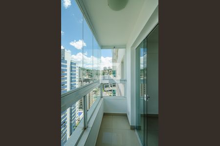 Varanda da Sala de apartamento para alugar com 2 quartos, 64m² em Buritis, Belo Horizonte