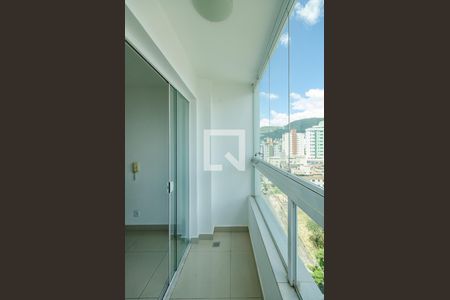 Varanda da Sala de apartamento para alugar com 2 quartos, 64m² em Buritis, Belo Horizonte