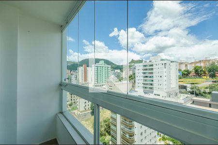Varanda da Sala de apartamento para alugar com 2 quartos, 64m² em Buritis, Belo Horizonte