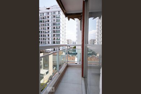 Varanda da Sala de apartamento para alugar com 1 quarto, 70m² em Rio Comprido, Rio de Janeiro