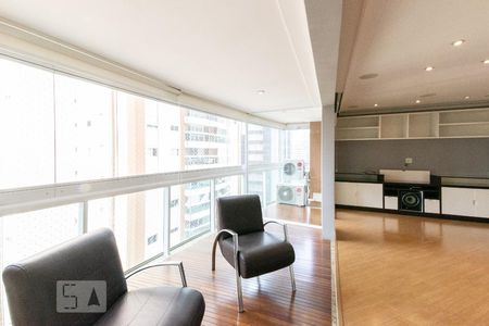 Varanda 1 de apartamento para alugar com 3 quartos, 125m² em Vila Olímpia, São Paulo