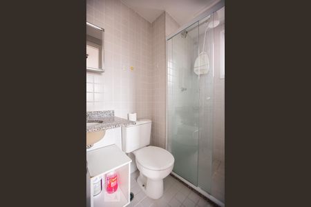 Banheiro de apartamento para alugar com 1 quarto, 30m² em Vila Buarque, São Paulo