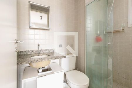 Banheiro Social de apartamento para alugar com 1 quarto, 47m² em Vila Buarque, São Paulo