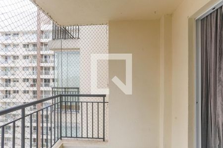 Varanda da sala de apartamento para alugar com 2 quartos, 70m² em Centro, Diadema