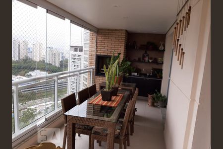 varanda de apartamento para alugar com 3 quartos, 171m² em Vila Andrade, São Paulo