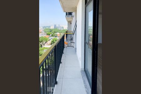 Varanda Studio de kitnet/studio para alugar com 1 quarto, 32m² em Jardim Novo Santo Amaro, São Paulo