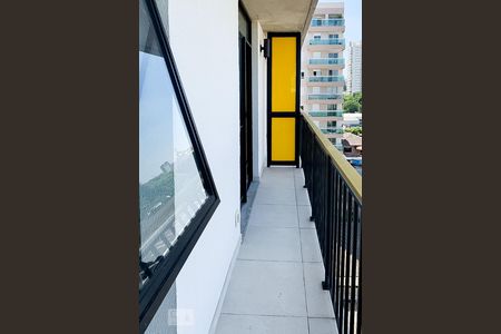 Varanda Studio de kitnet/studio para alugar com 1 quarto, 32m² em Jardim Novo Santo Amaro, São Paulo