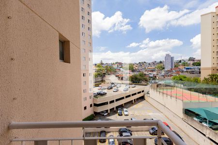 Varanda da Sala de apartamento para alugar com 2 quartos, 55m² em Vila Constança, São Paulo