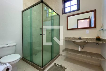 Casa para alugar com 180m², 2 quartos e 3 vagas Casa para alugar com 180m², 2 quartos e 3 vagasBanheiro da suíte 1