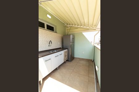 Apartamento para alugar com 88m², 2 quartos e 2 vagas Apartamento para alugar com 88m², 2 quartos e 2 vagasVaranda na cobertura - detalhe