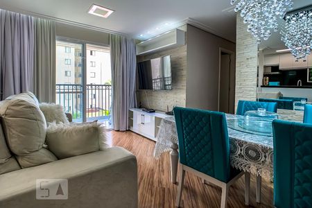 Sala de apartamento para alugar com 3 quartos, 67m² em Vila Augusta, Guarulhos