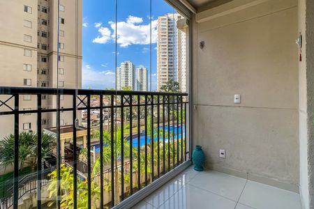 Varanda da Sala de apartamento para alugar com 3 quartos, 67m² em Vila Augusta, Guarulhos