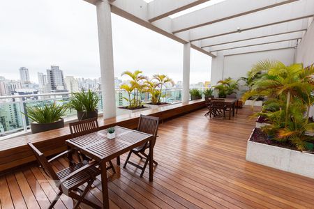 Apartamento à venda com 40m², 1 quarto e 1 vagaTerraço