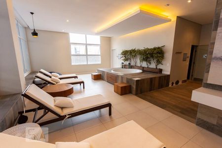 Apartamento à venda com 40m², 1 quarto e 1 vagaSpa