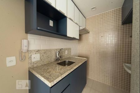 Cozinha de kitnet/studio para alugar com 1 quarto, 33m² em Residencial Neo Setor Noroeste, Brasília
