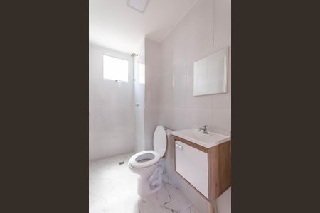 Banheiro de apartamento à venda com 2 quartos, 45m² em Santa Amelia, Belo Horizonte