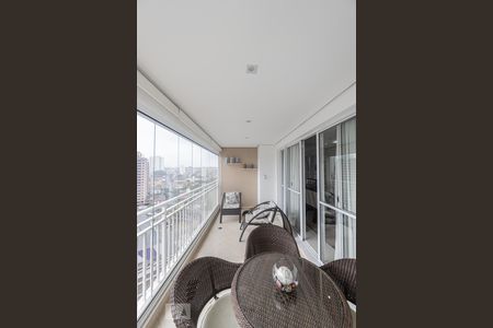 Varanda Sala de apartamento para alugar com 3 quartos, 104m² em Jardim Avelino, São Paulo