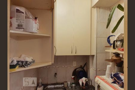 Cozinha - Armários de kitnet/studio à venda com 1 quarto, 29m² em República, São Paulo