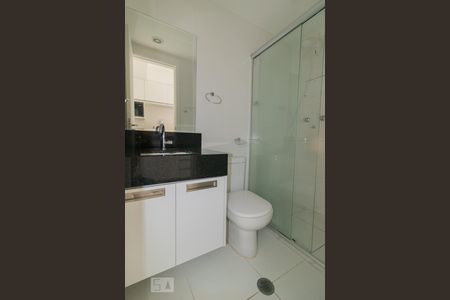 Banheiro de kitnet/studio à venda com 1 quarto, 23m² em Santana, São Paulo