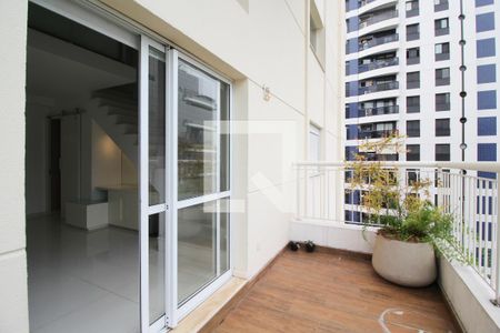 Varanda de apartamento para alugar com 1 quarto, 78m² em Vila Nova Conceição, São Paulo