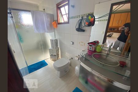 Banheiro da Suíte de casa para alugar com 4 quartos, 350m² em Vila Talarico, São Paulo