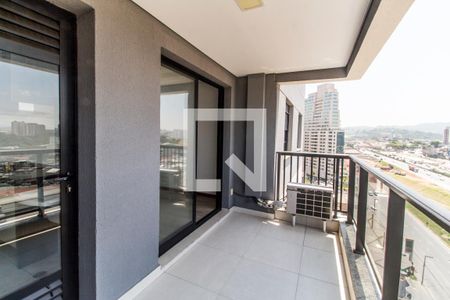 Varanda gourmet de apartamento para alugar com 2 quartos, 62m² em Bethaville I, Barueri