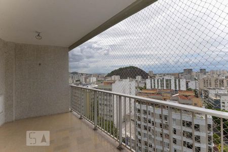 Varanda Sala de apartamento à venda com 1 quarto, 48m² em Tijuca, Rio de Janeiro
