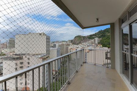 Varanda Sala de apartamento à venda com 1 quarto, 48m² em Tijuca, Rio de Janeiro