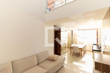 Sala de apartamento para alugar com 3 quartos, 136m² em Ouro Preto, Belo Horizonte