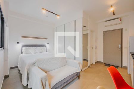 Sala/Quarto de apartamento para alugar com 1 quarto, 28m² em Pinheiros, São Paulo