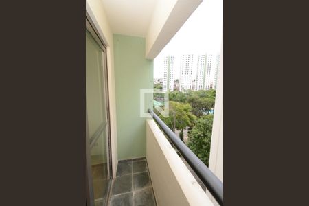 Varanda da Sala de apartamento para alugar com 3 quartos, 65m² em Jardim das Flores, São Paulo