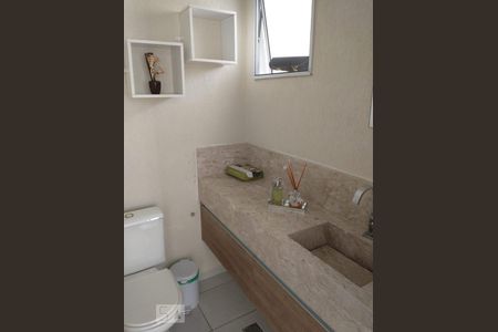 Lavabo de casa de condomínio à venda com 3 quartos, 80m² em Parque Beatriz, Campinas