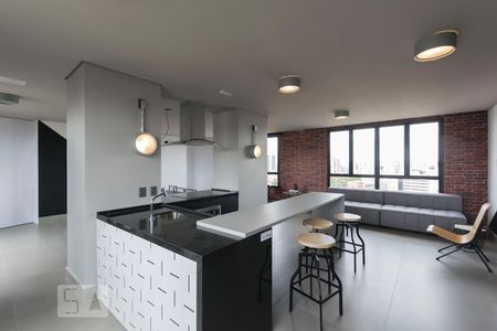 Studio para alugar com 41m², 1 quarto e sem vagaÁrea comum - Espaço gourmet