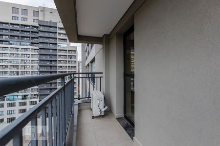 Studio para alugar com 41m², 1 quarto e sem vagaVaranda