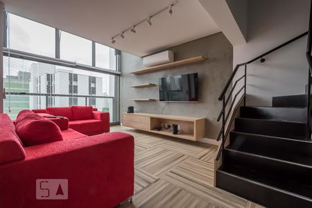 Sala de apartamento para alugar com 2 quartos, 85m² em Vila Cordeiro, São Paulo