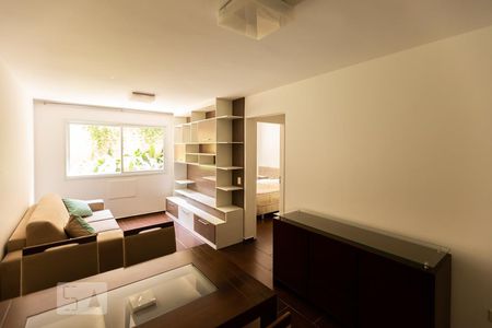 Sala de apartamento para alugar com 1 quarto, 47m² em Bela Vista, São Paulo