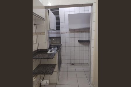 Cozinha de apartamento para alugar com 1 quarto, 40m² em Glória, Rio de Janeiro