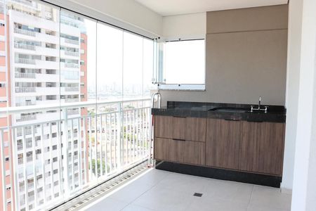 Varanda da Sala de apartamento para alugar com 2 quartos, 70m² em Cambuci, São Paulo