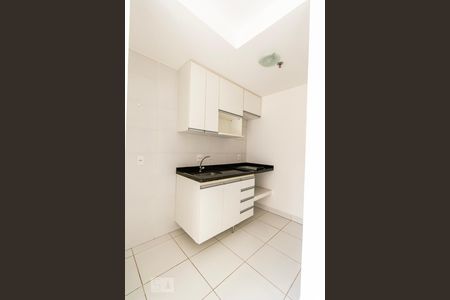Cozinha de apartamento para alugar com 1 quarto, 34m² em Sul (águas Claras), Brasília