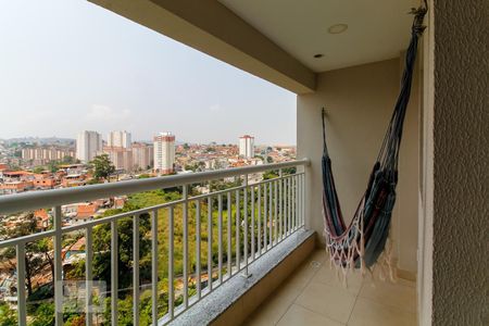 Varanda de kitnet/studio para alugar com 1 quarto, 31m² em Centro, Guarulhos