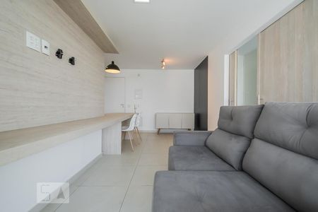 Sala de apartamento para alugar com 1 quarto, 49m² em Campo Belo, São Paulo