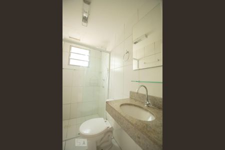 banheiro de apartamento para alugar com 2 quartos, 46m² em Loteamento Parque São Martinho, Campinas